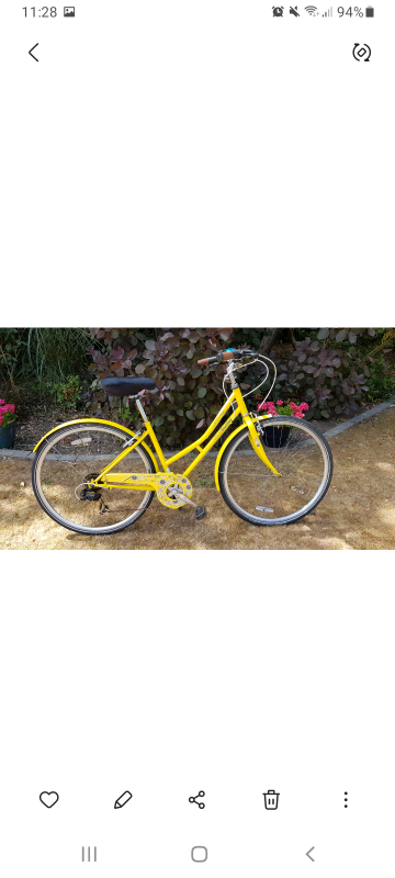 Claud Butler Cambridge yellow ladies 